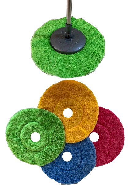 Mikrofiber Dönerli Mop (3'lü Paket) modelleri