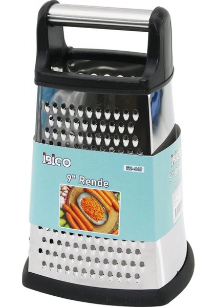 9 Inç - Dörtgen Lüks Metal Rende (4887)