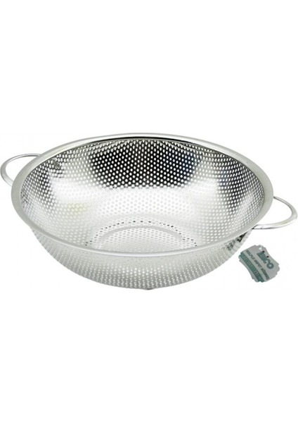 25CM Metal Kulplu Çelik Sepet Süzgeç Ince Tel Ayaklı (4887)