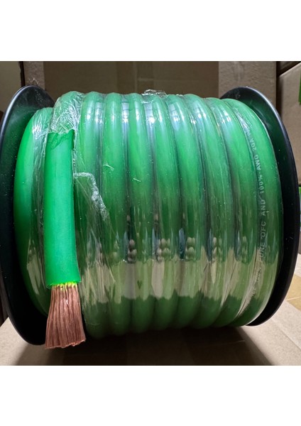 2 Ga %100 Bakır Ofc Amfi Güç Power Kablosu 5 Metre