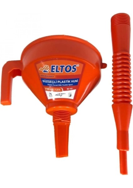 Plastik Süzgeçli Huni 1.2lt x 160MM (4887)