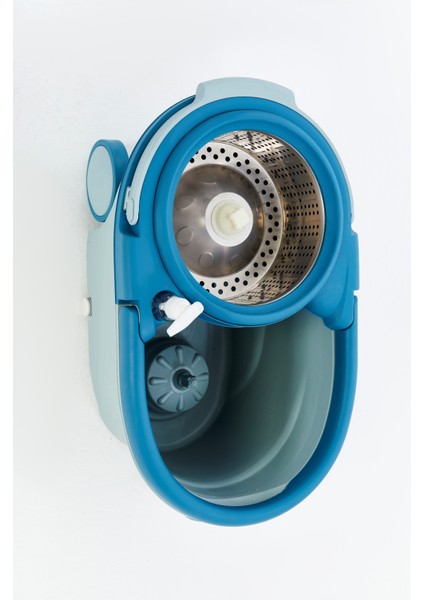 Çekme Aparatlı Tekerlekli Mop Seti – Paslanmaz Çelik Hazneli 360° Döner Başlık fiyatları