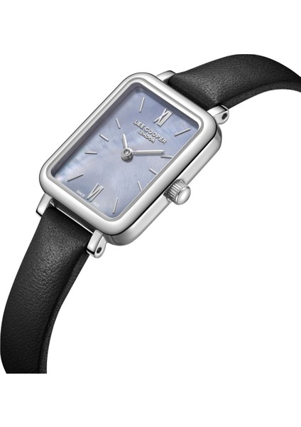 LC08208.351 Dikdörtgen Kadranlı Deri Kordon Metal Kasa 3 Atm Suya Dayanıklı Siyah Renk Kadın Kol Saati fiyatları