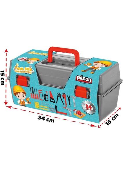 03 248 Pilsan Aksesuarlı Alet Çantası 34 Parça modelleri