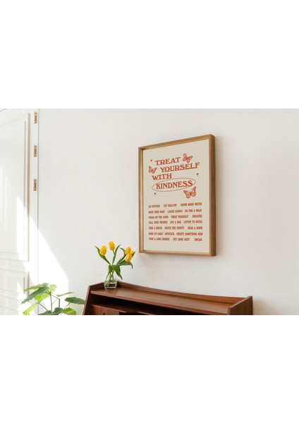 Olumlama Duvarı, Olumlu Olumlamalar, Retro Duvar Dekoru, Baskılar indirimleri