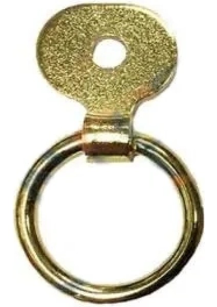 Halkalı Tablo, Çerçeve Askısı, Küçük, 15X28MM, Sarı - 1 Adet