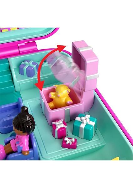 JGK22 Polly Pocket Mattel 80. Yıl Özel Nostaljik Kompakt Oyun Seti