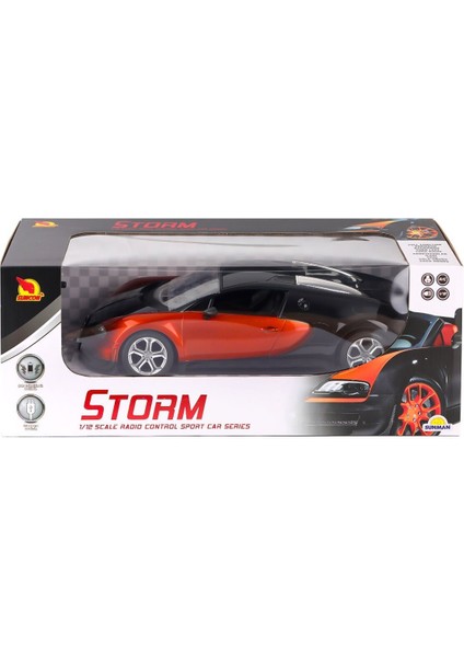 0694 Kumandalı Şarjlı Spor Araba 1:12