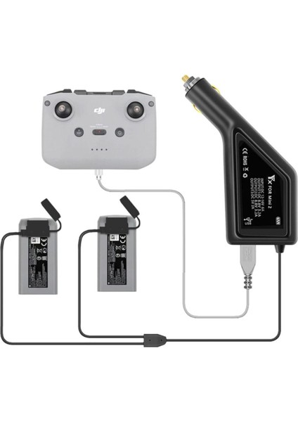 Djı Mavic Mini Se / Mini 2 Araç Şarj Cihazı