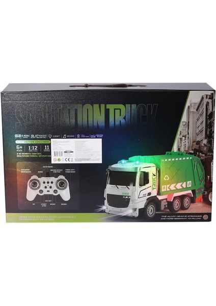 HJ8003-1 Metal Kumandalı Çöp Arabası -Gepettoys fiyatları