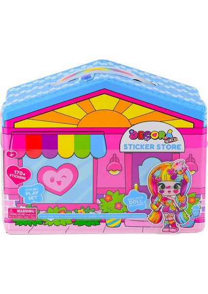 Cep D1009 Decora Girlz 15 cm Moda Bebek ve Oyun Seti
