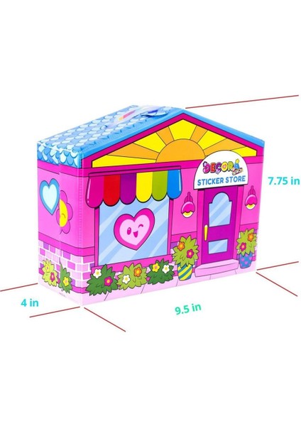 Cep D1009 Decora Girlz 15 cm Moda Bebek ve Oyun Seti