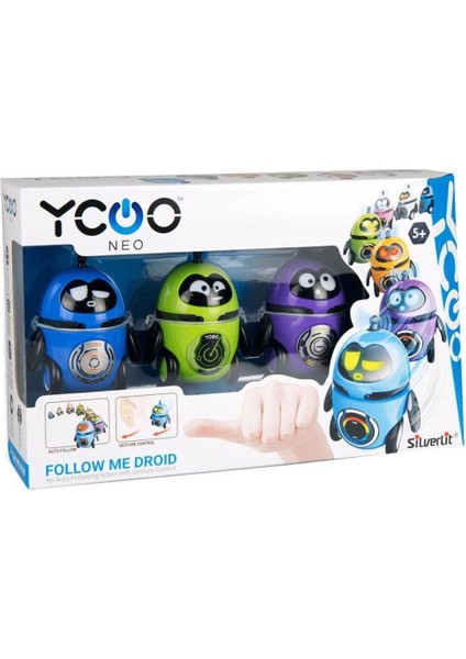 SIL/88582 Silverlit Follow Me Droid 3lü Set