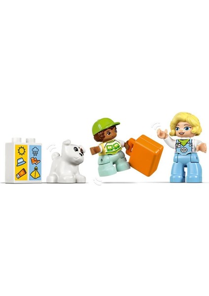 10427 LEGO Duplo Interaktif Macera Treni 57 Parça +2 Yaş fırsatları