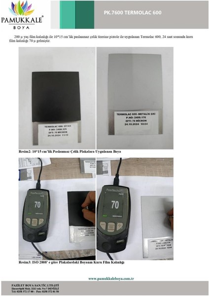 600 Derece Isıya Dayanıklı Soba Boyası 20 kg Metalik Gri fırsatları