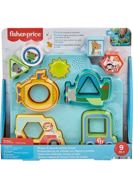 HRP31 Fisher-Price Şekiller ve Sesler Puzzle