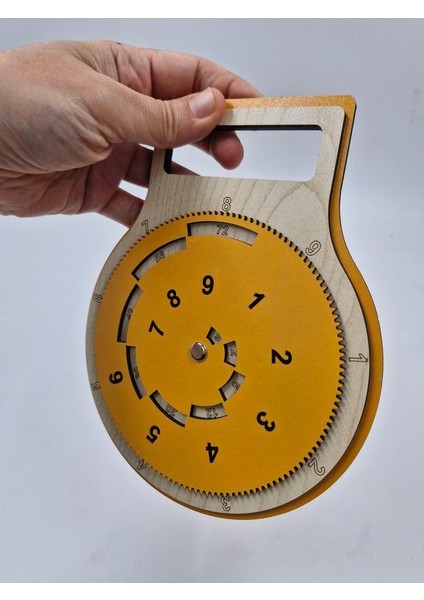 Ahşap Çarpım Tablosu Montessori Eğitici Oyuncak 19 cm x 15 cm modelleri