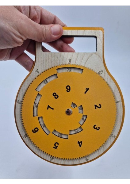 Ahşap Çarpım Tablosu Montessori Eğitici Oyuncak 19 cm x 15 cm fırsatları