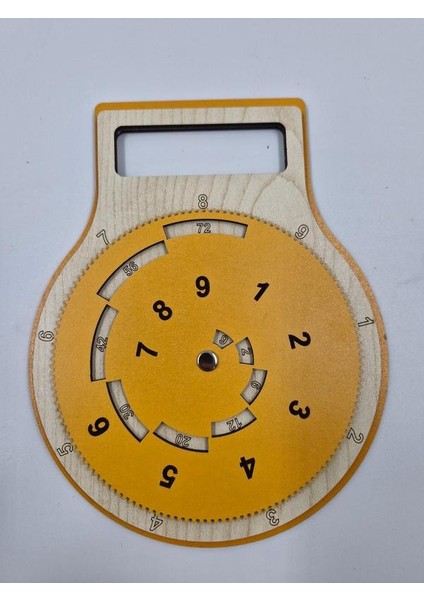 Ahşap Çarpım Tablosu Montessori Eğitici Oyuncak 19 cm x 15 cm indirimleri