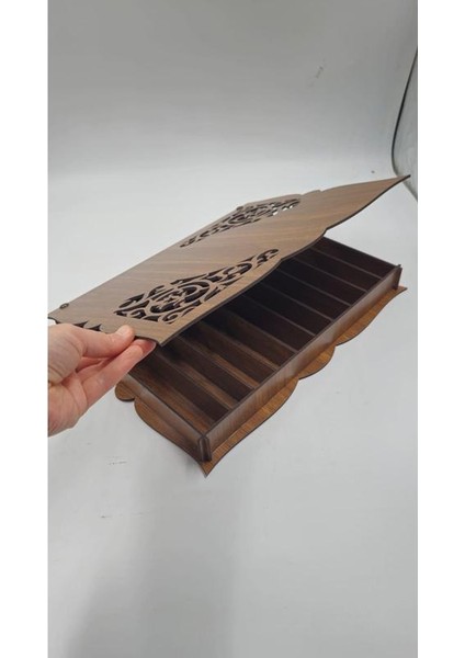 Ahşap Dekoratif Tesbih Kutusu 10 Lu No3 31 cm x 24 cm x 3 cm fiyatları