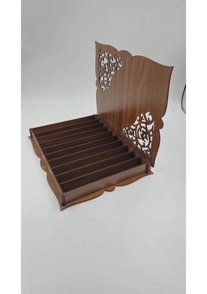 Ahşap Dekoratif Tesbih Kutusu 10 Lu No3 31 cm x 24 cm x 3 cm modelleri