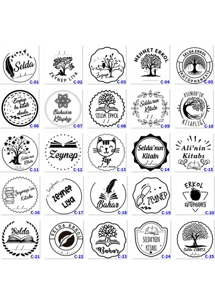 Kişiye Özel Kitap Kurdu Hediye Kutusu - Kitap Damgası ve Metal Madalya - C Serisi fiyatları