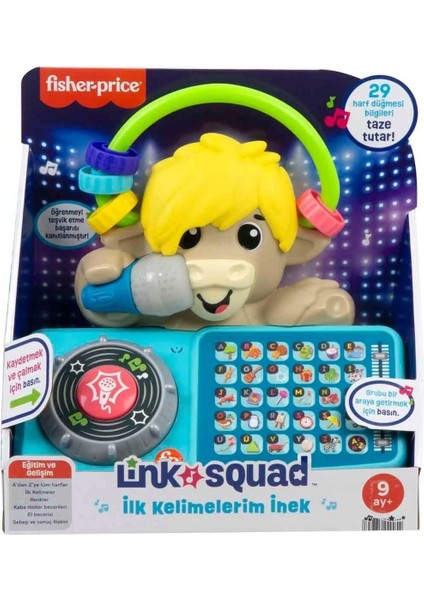 HYL26 Fisher-Price Lync Squad Ilk Kelimelerim Inek