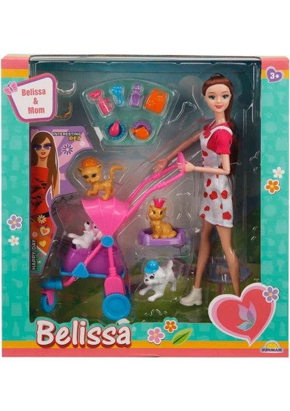 3045 Belissa'nın Annesi ve Sevimli Dostlar 30 cm -Sunman fiyatları