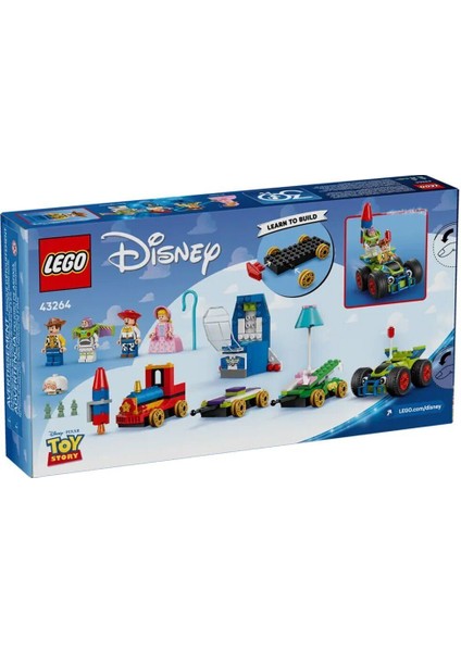 43264 LEGO Disney Toy Story Kutlama Treni ve Rc Araba 206 Parça +4 Yaş