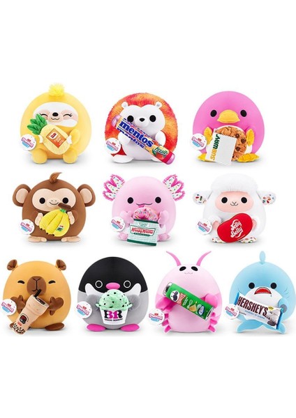 5UA04000 Snackles Aburcubur Peluş 20 cm