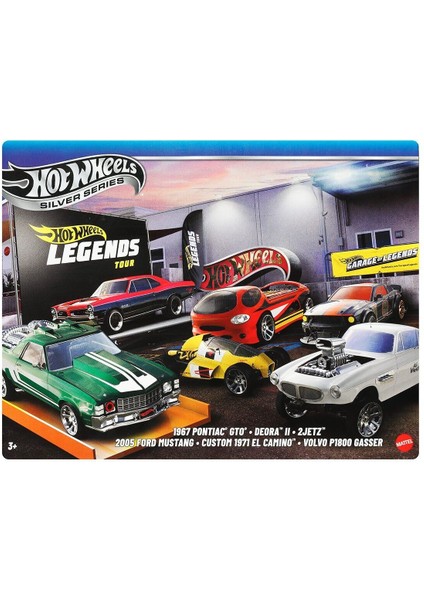 JBY78 Hot Wheels Efsane Temalı Çoklu Arabalar