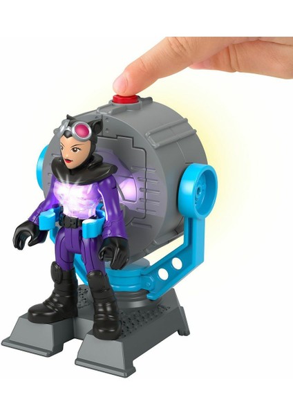 HFD47 Imaginext, Bat-Tech Bat-Signal Figür Seti, Dc Super Friends