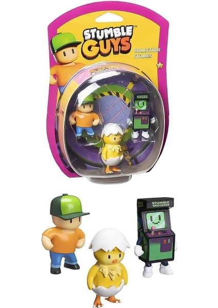 Pmı SG2220 Stumble Guys Figür Seti 3lü -Necotoys