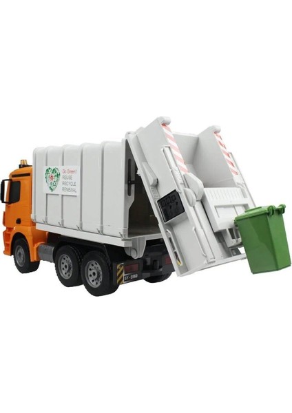 E560-003 Kumandalı Şarjlı Çöp Kamyonu 1:20 -Vardem modelleri