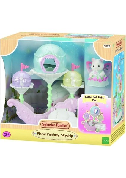 5827 Sylvanian Families Çiçekli Masal Gökyüzü Gemisi +4 Yaş