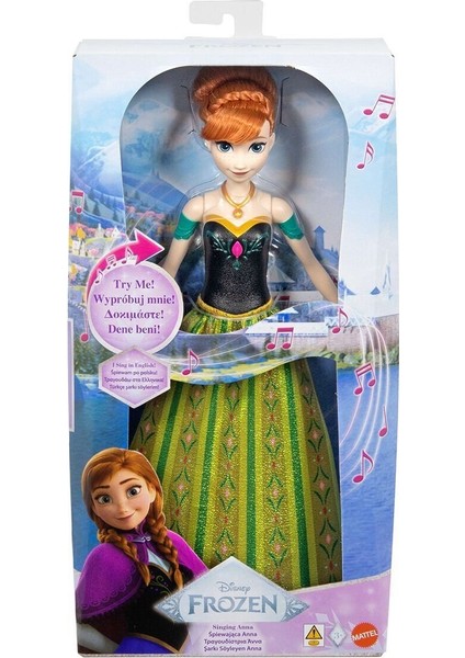 JDX53 Disney Frozen Şarkı Söyleyen Anna