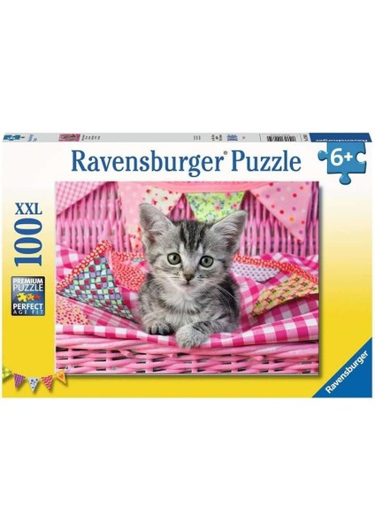 129850 Cute Kitty 100 Parça Xxl Ravensburger Puzzle
