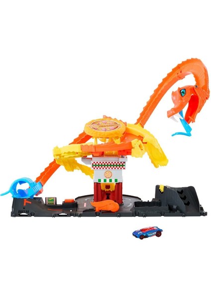 HTN81 Hot Wheels Pizza Dükkanında Kobra Macerası Oyun Seti fiyatları