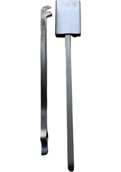 Kömür Maşa ve Kömür Kürek Demir Set 2'li 60CM Maşa