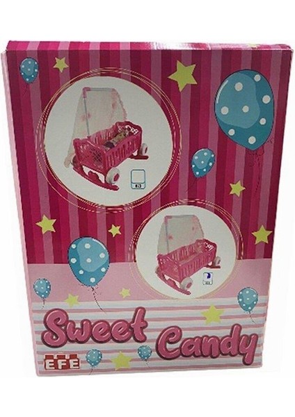 822 Tekerlekli Yataklı Beşik