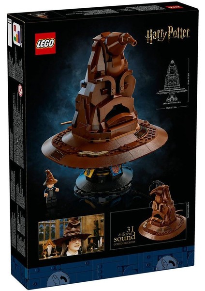 76429 LEGO Harry Potter - Konuşan Seçmen Şapka 561 Parça +18 Yaş