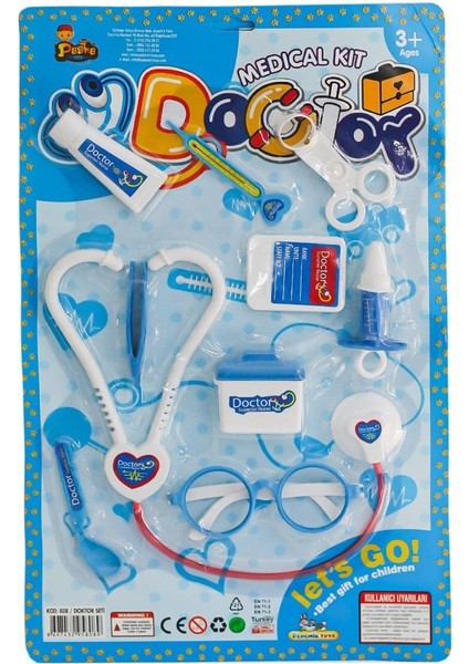 808 Lüx Doktor Oyun Set -Aydede Oyuncak (Ürün Oyuncaktır)