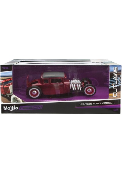 May 31354 1929 Ford Model Araba 1:24 -Necotoys modelleri