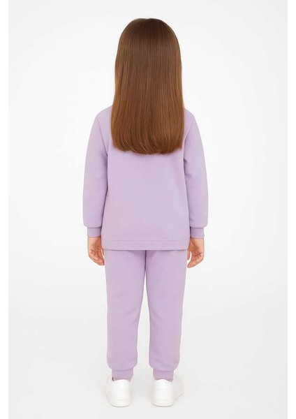 Lila Zürafa 4-6 Yaş Çocuk Alt Üst Takım modelleri