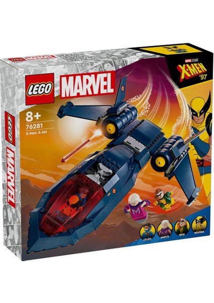 76281 LEGO Marvel X-Men X-Jet 359 Parça +8 Yaş