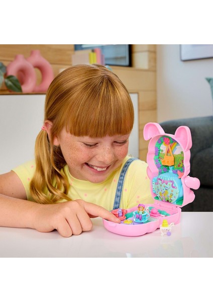 JCR40 Polly Pocket Tavşancığın Çay Partisi Mikro Oyun Seti