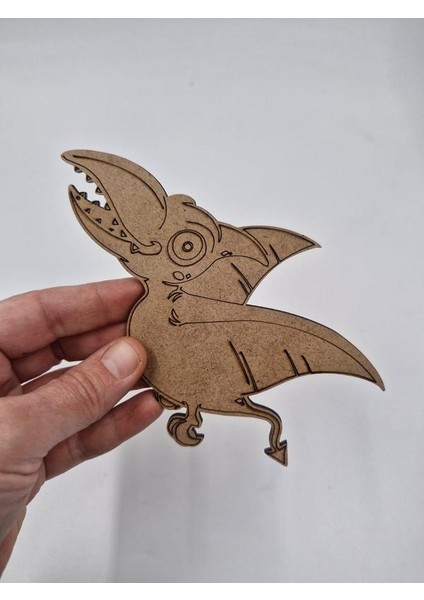 5 Adet Sevimli Dinozor Model 5 Ahşap Boyama Okul Diy Etkinlik Aktivite Sanat 15 cm x 10 cm fiyatları