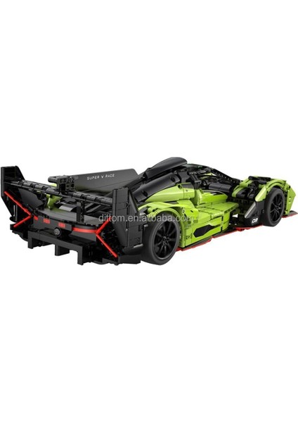 C63009W Cada Phantom Wıng Sports F1 Yarış Arabası 1817 Parça Block fırsatları