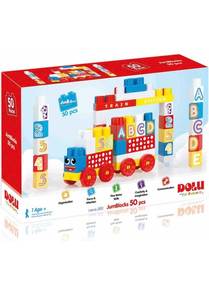 5031 Oyuncak Kutuda Mega Blok 50 Lı