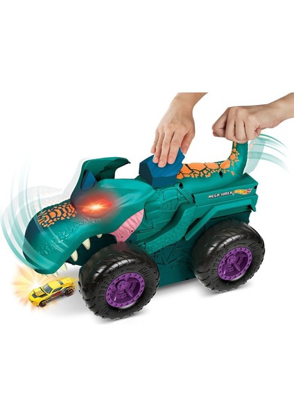 GYL13 Monster Trucks Araba Yiyen Mega Wrex, Hot Wheels Monster Trucks